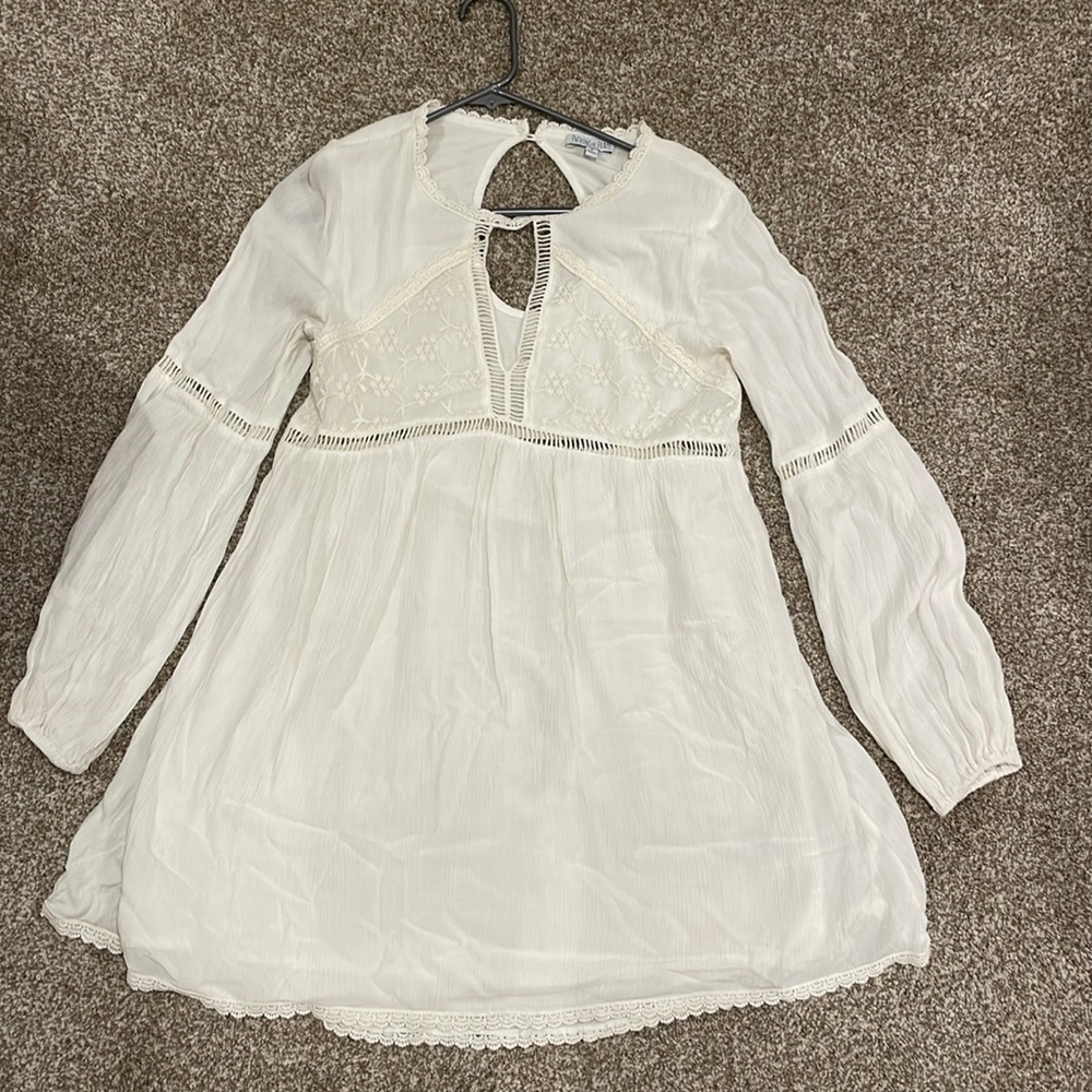 White Bohemian Dress